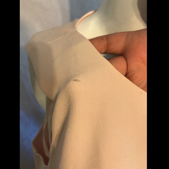 NWD Eliza J Crepe & Mikado High/Low Gown Blush Pink [PLUS SZ‎ 14W ] - Picture 7 of 8